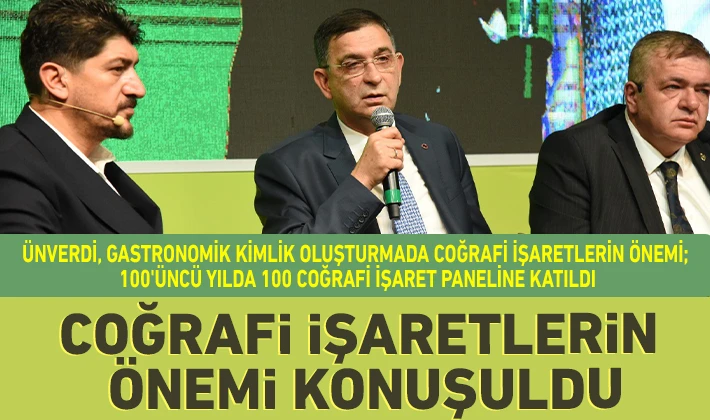 Coğrafi işaretlerin önemi konuşuldu