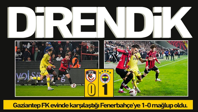 DİRENDİK: 0-1