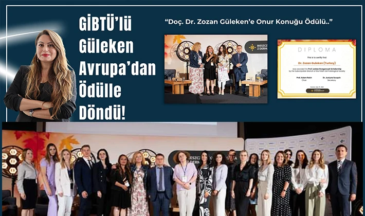 Doç. Dr. Zozan Güleken’e Onur Konuğu Ödülü