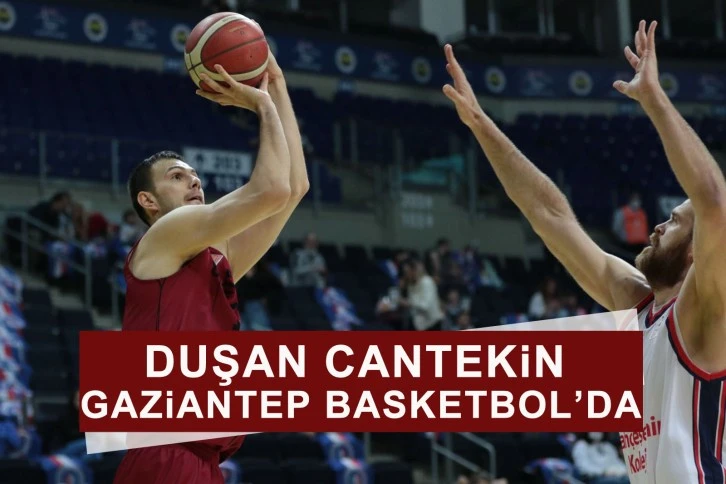  Duşan Cantekin Gaziantep Basketbol’da! 