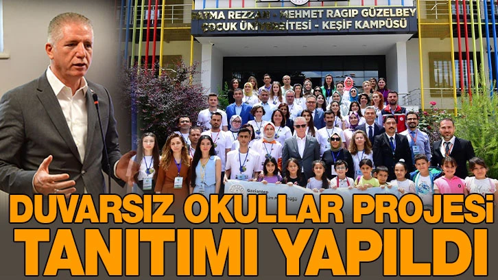 Duvarsız Okullar Projesi tanıtımı yapıldı