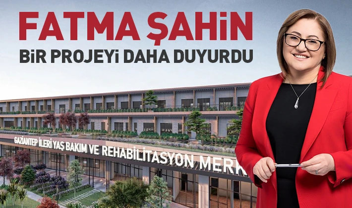 Fatma Şahin bir projeyi daha duyurdu