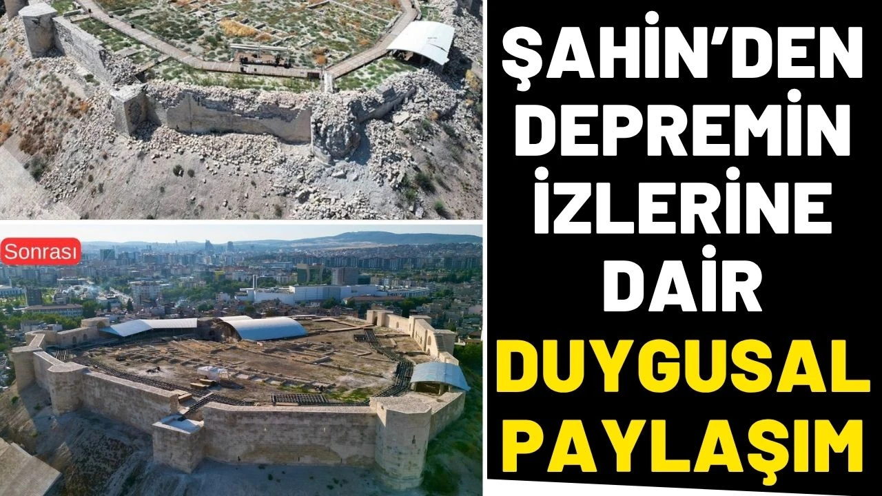 Fatma Şahin&rsquo;den Depremin İzlerine Dair Duygusal Paylaşım