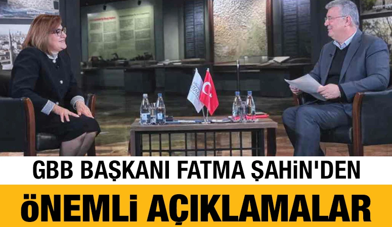 Fatma Şahin'den &ouml;nemli a&ccedil;ıklamalar