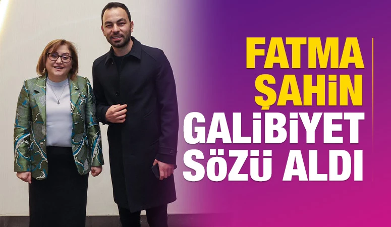 Fatma Şahin galibiyet sözü aldı