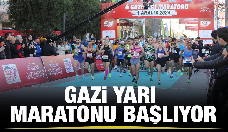 Gazi Yarı Maratonu Başlıyor