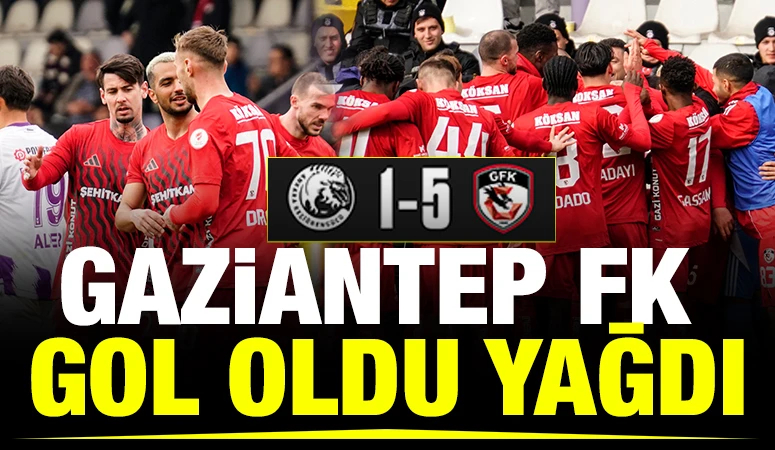 Gaziantep FK Gol Oldu Yağdı