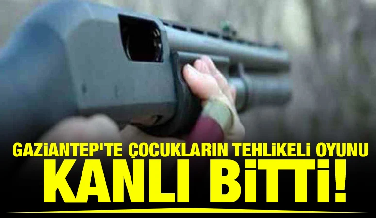 Gaziantep&rsquo;te &Ccedil;ocukların Tehlikeli Oyunu Kanlı Bitti!