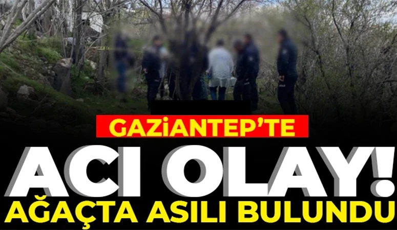 Gaziantep’te Parkta Feci Olay: 24 Yaşındaki Genç Ağaca Asılı Halde Bulundu