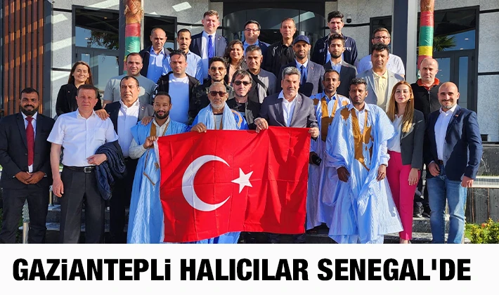 Gaziantepli halıcılar Senegal'de