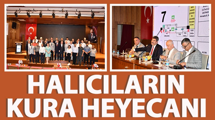 Halıcıların Kura Heyecanı