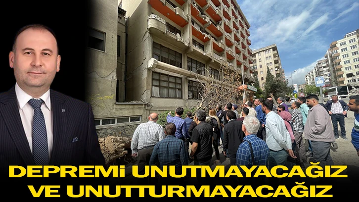 İMO Şube Başkanı Güçyetmez:  “Depremi unutmayacağız ve unutturmayacağız”