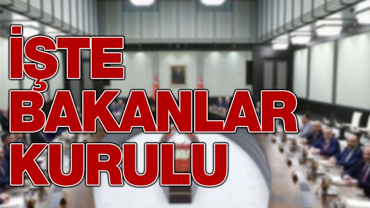 İşte Bakanlar Kurulu - Ayıntab Gazetesi