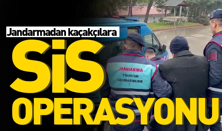 Jandarmadan kaçakçılara sis operasyonu