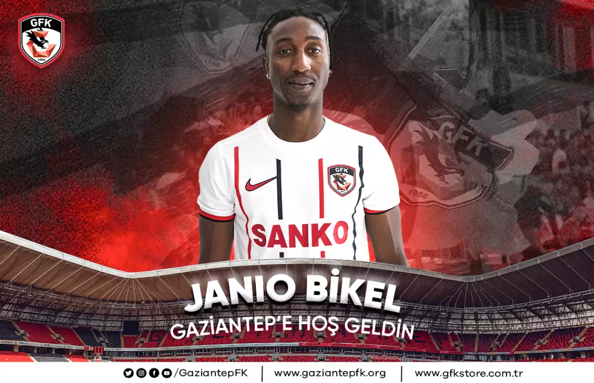 JANIO BIKEL GAZİANTEP'TE!