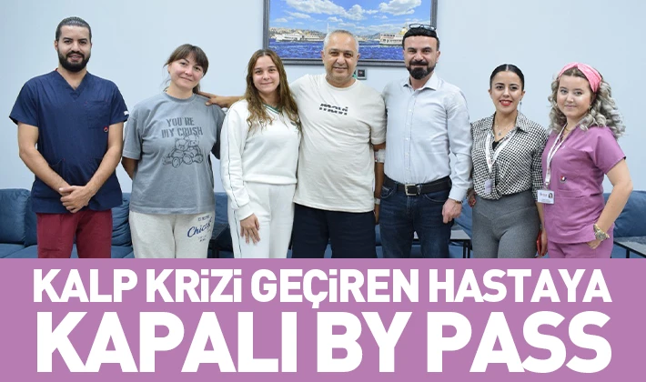 Kalp krizi geçiren hastaya kapalı by pass