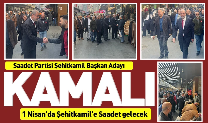 Kamalı, 1 Nisan'da Şehitkamil'e Saadet gelecek 