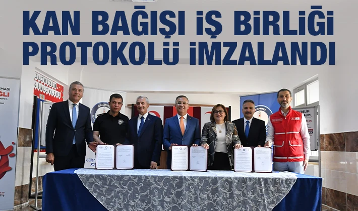 Kan Bağışı İş Birliği Protokolü İmzalandı