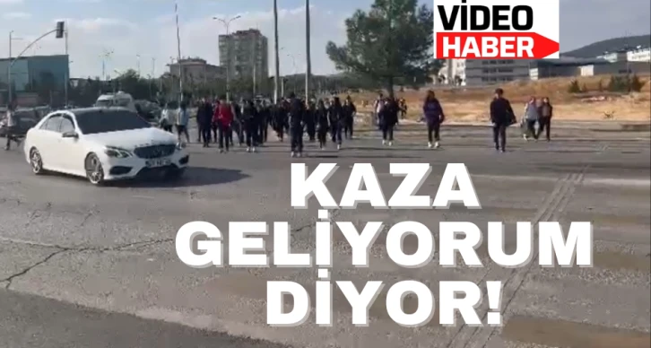 KAZA GELİYORUM DİYOR!