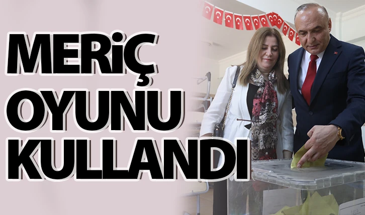 Melih Meriç oyunu kullandı