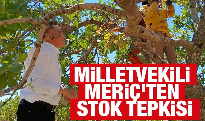 MİLLETVEKİLİ MERİÇ’TEN STOK TEPKİSİ