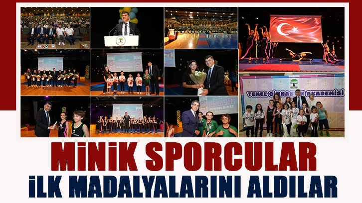 MİNİK SPORCULAR, İLK MADALYALARINI ALDILAR