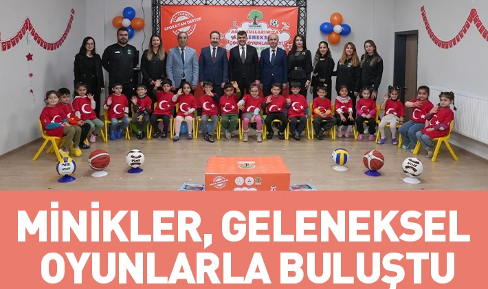 MİNİKLER, GELENEKSEL OYUNLARLA BULUŞTU