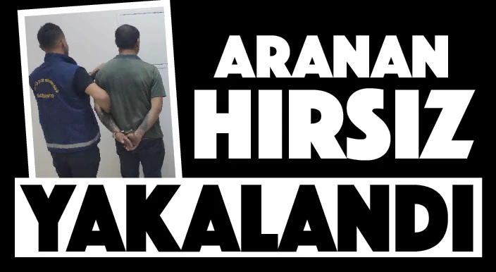 ARANAN HIRSIZ YAKALANDI!