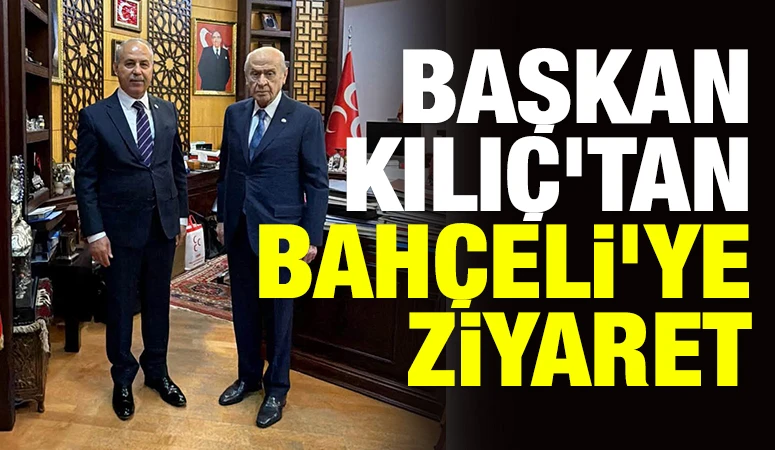 BAŞKAN KILI&Ccedil;&rsquo;TAN BAH&Ccedil;ELİ&rsquo;YE ZİYARET