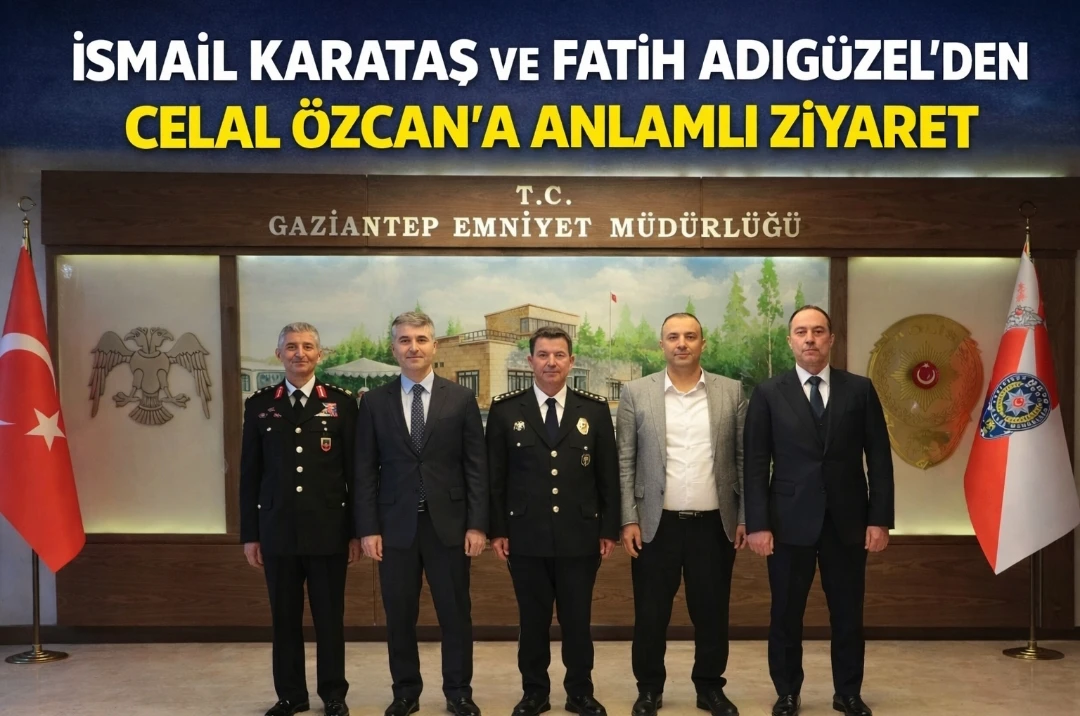 İSMAİL KARATAŞ VE FATİH ADIG&Uuml;ZEL&rsquo;DEN CELAL &Ouml;ZCAN&rsquo;A ANLAMLI ZİYARET