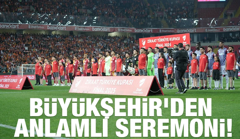 BÜYÜKŞEHİR’DEN ANLAMLI SEREMONİ!
