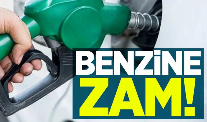 Benzine zam geldi 