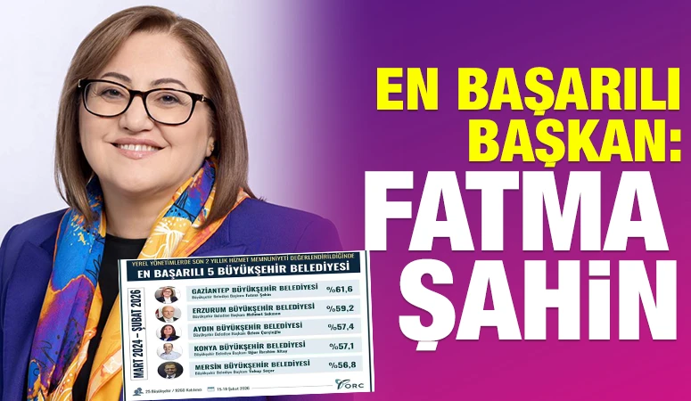 EN BAŞARILI BAŞKAN: FATMA ŞAHİN