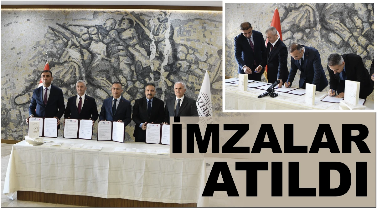 İMZALAR ATILDI