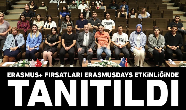 Erasmus+ Fırsatları ErasmusDays Etkinliğinde Tanıtıldı