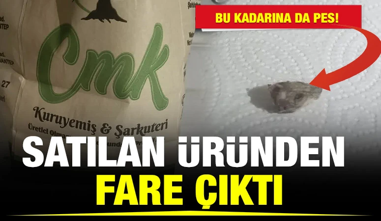 BU KADARINA DA PES! SATILAN ÜRÜNDEN FARE ÇIKTI