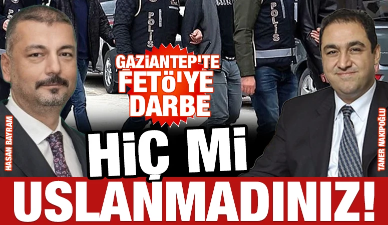 HİÇ Mİ USLANMADINIZ! 
