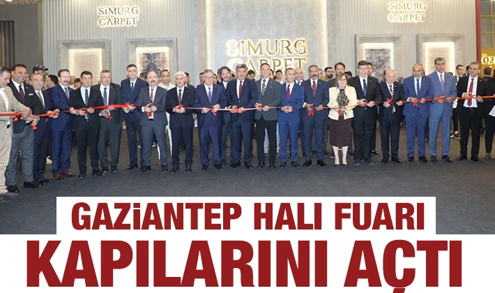 Gaziantep Halı Fuarı kapılarını açtı 