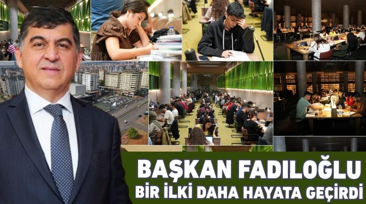 BAŞKAN FADILOĞLU, BİR İLKİ DAHA HAYATA GEÇİRDİ