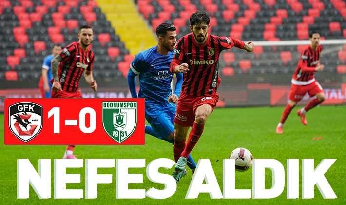 Nefes aldık: 1-0