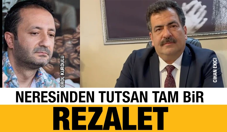 Neresinden tutsan tam bir rezalet