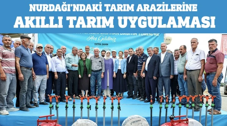 NURDAĞI’NDAKİ TARIM ARAZİLERİNE AKILLI TARIM UYGULAMASI