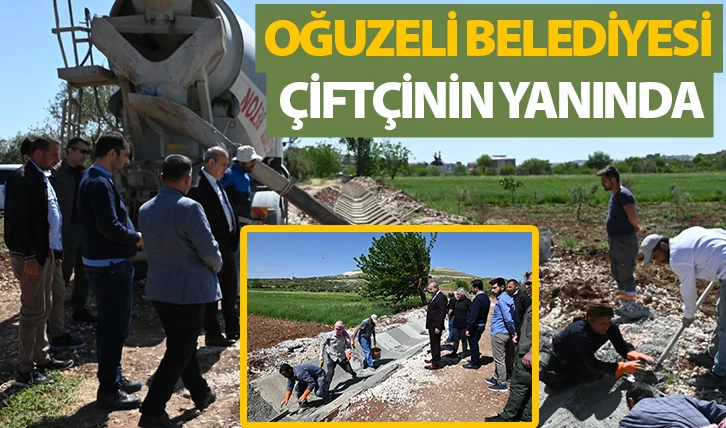 OĞUZELİ BELEDİYESİ ÇİFTÇİNİN YANINDA