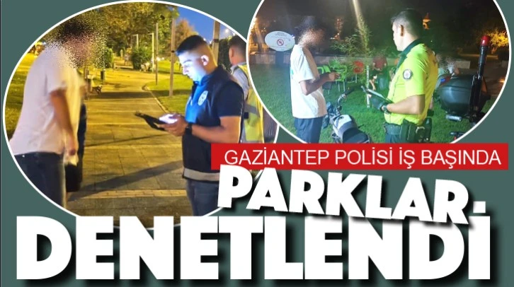 Parklar Denetlendi