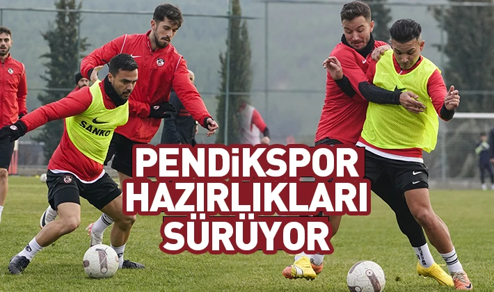 Pendikspor hazırlıkları sürüyor 