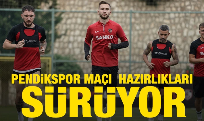 Pendikspor maçı  hazırlıkları sürüyor