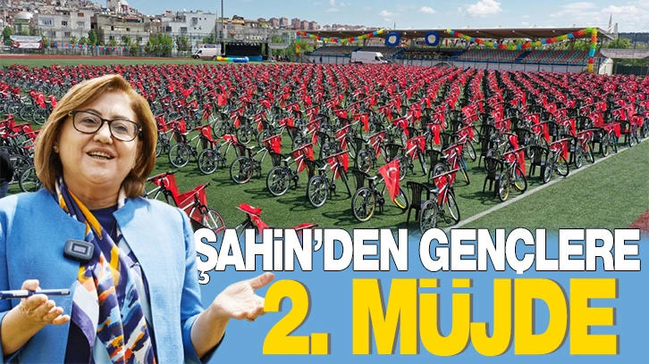 ŞAHİN’DEN GENÇLERE 2. MÜJDE!