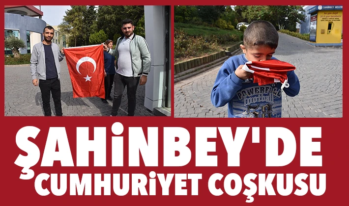 Şahinbey'de Cumhuriyet coşkusu 