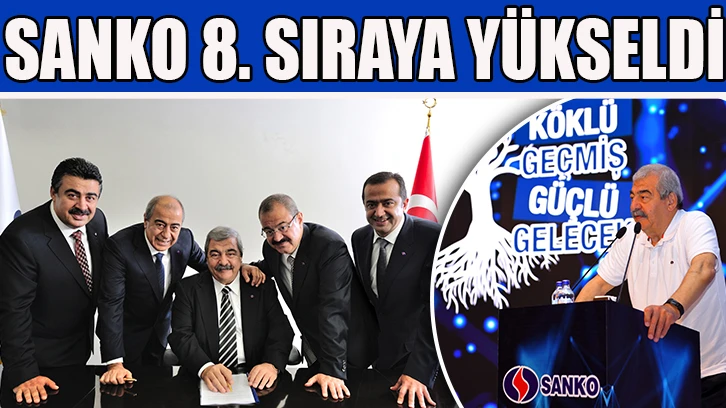 Sanko 8. sıraya yükseldi