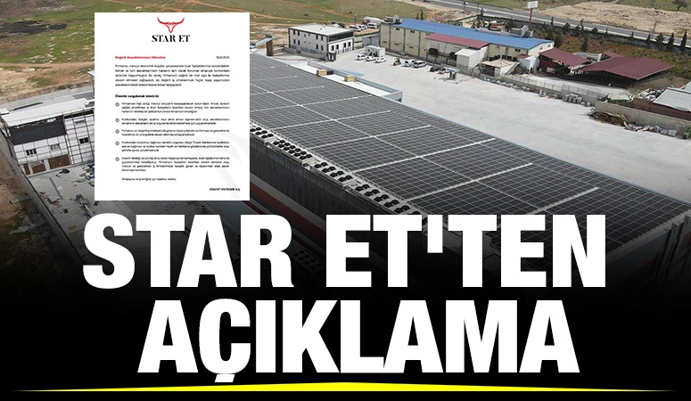 STAR ET'ten Açıklama